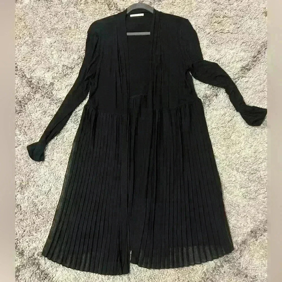 Beautiful flowy duster cardigan flowy top size M (E110) - Picture 10 of 11